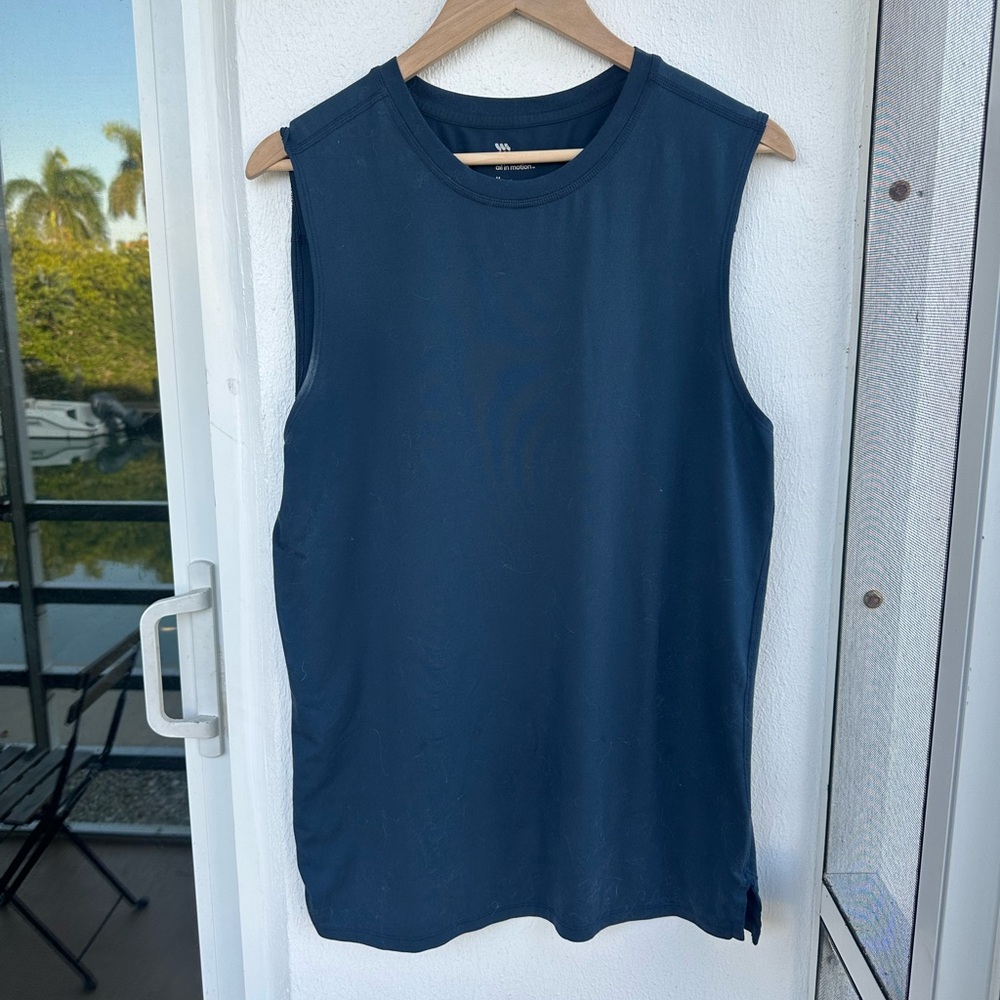 All in Motion Men’s Dark Blue Athletic Tank